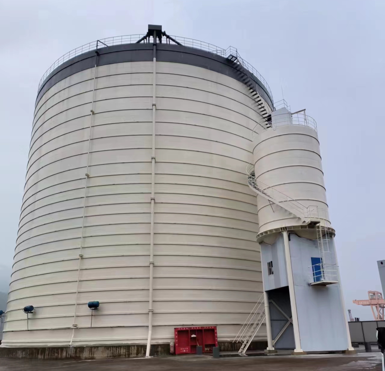 神池10万吨水泥钢板库